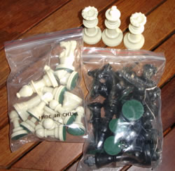 No. 5 Plastic Schaakstukken